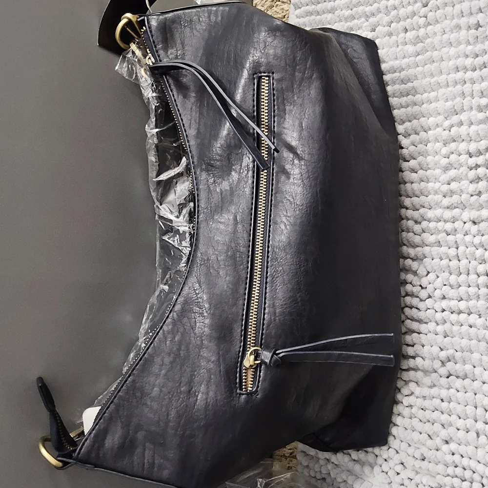 NWT  Joy Susan Slouchy Vegan Hobo Bag